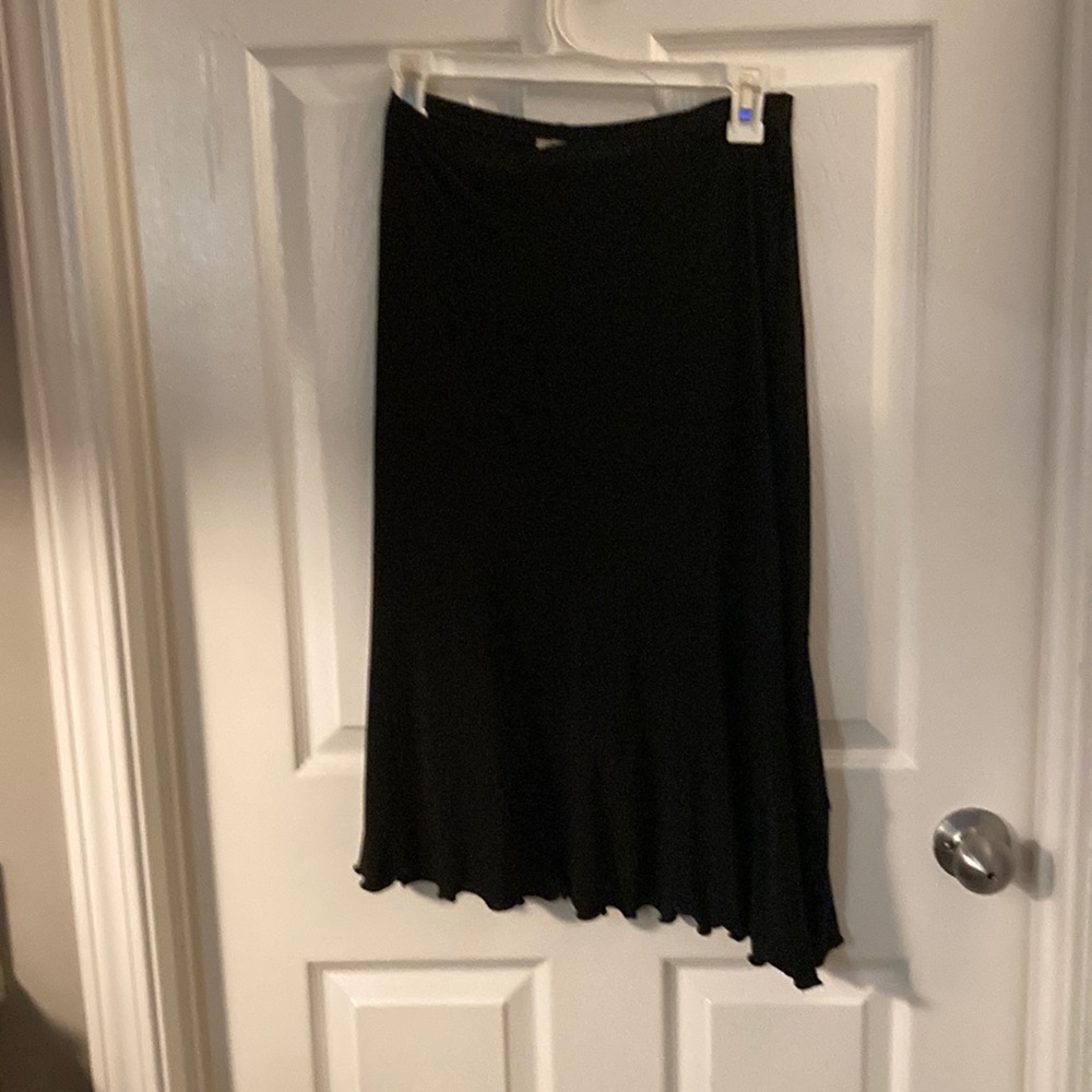 Susan Lawrence Swing skirt, asymmetrical hem!